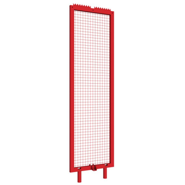 STEIN HGS Hochsicherheitszaun breit 2,40 x 0,70 m, schmal mit Zaunmatte, 80513.0001