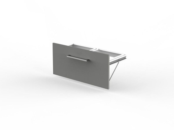 Kerkmann Schubladen-Einsatz 1 OH, B 760 x T 380 x H 380 mm, Grafit, 13444012