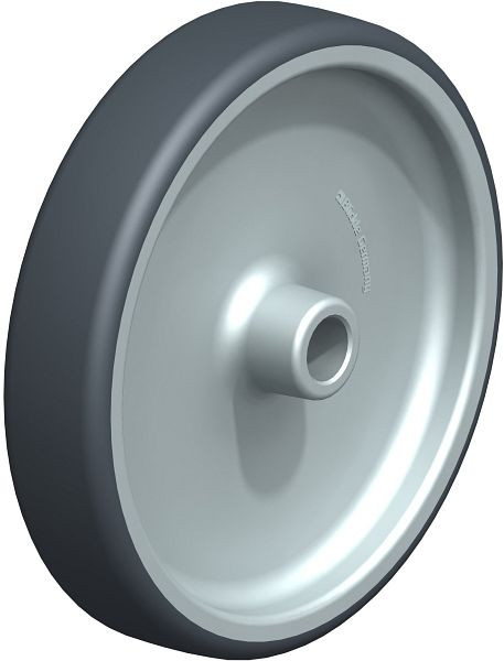Blickle TPA 200/20G Rad aus Thermoplastisches Gummi-Elastomer, Grau, 746947