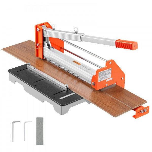 VEVOR Vinylschneider 304,8 mm, Laminatschneider 16 mm Schnittstärke, Alu-Hebel, Teleskop-Stützplatte, LXQGDBQGJ12IKI07V001V0