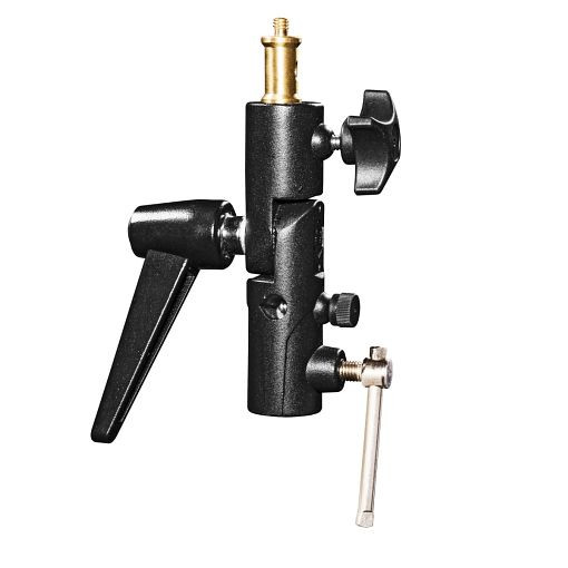 Walimex pro Schirmhalter neigbar mit Spigotaufnahme, 1021636