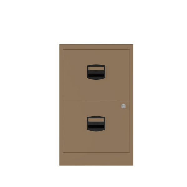 Bisley Home Hängeregistraturschrank PFA, 2 HR-Schubladen, 668 coffee, PFA2668