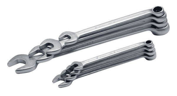 ELORA Ringmaulschlüssel-Satz DIN 3113, Form B, 16-teilig 1/4"-1.1/4" AF, 205S 16AF, 0205601601000