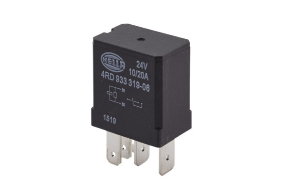 HELLA Relais, Arbeitsstrom, 24V, 5-polig, Wechsler, 4RD 933 319-061