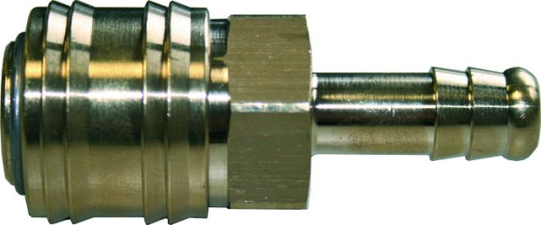 SBN Druckluftkupplung mit fester Schlauchtülle 6 mm, VE: 10 Stück, 07020