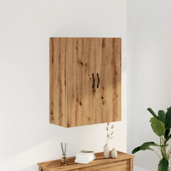 vidaXL Wandschrank Artisan-Eiche 69,5x34x90 cm Holzwerkstoff, 857463