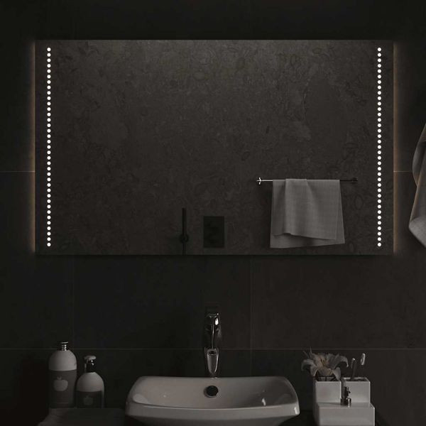 vidaXL LED-Badspiegel 100x60 cm, 151736, 8720286876602