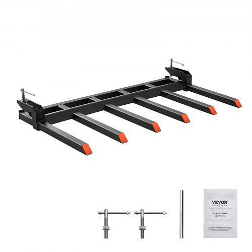 VEVOR Palettengabel an 60" Schaufel, 2000 kg Tragfähigkeit, NYCDCC600000OIKRTV0