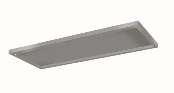 Deskin Fachboden, Alusilber, 1000 mm, Material: Metall, 331019