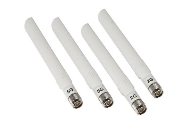 Netgear WLAN Antenne, 7dBi, omnidirektional, 2x2,4 GHz, 2x5 GHz, für WND930, ANT24501B-10000S