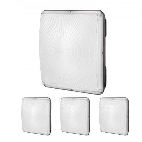 VEVOR 4er-Set LED Deckenlampe Deckenleuchte 150W 16500LM 5000K Tageslicht IP65, TPDDS150W4JT18VDWV7