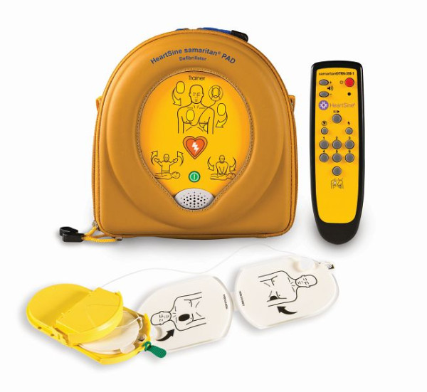 MedX5 HeartSine Defibrillator Trainingsgerät PAD 350P, Komplettset, 2-53778