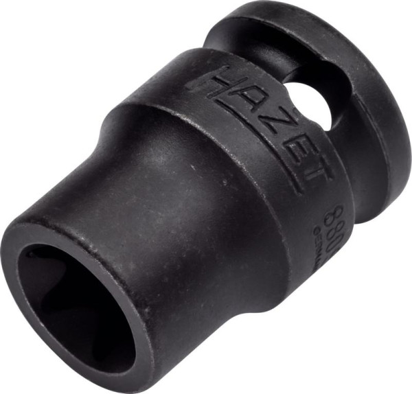 Hazet Schlag-, Maschinenschrauber Steckschlüsseleinsatz, TORX®, Vierkant hohl 10 mm (3/8 Zoll), Außen TORX® Profil, E12, 880S-E12