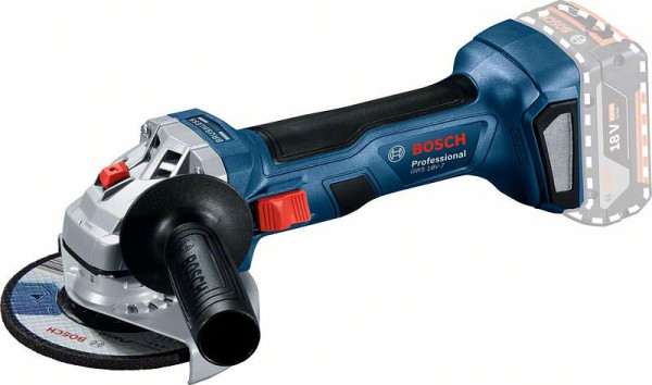 Bosch Akku-Winkelschleifer GWS 18V-7 in L-BOXX, 06019H9002