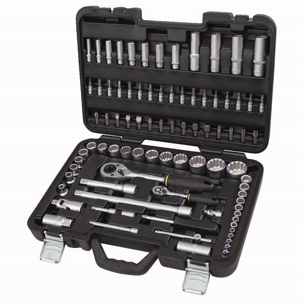 BRINKO Steckschlüssel-Garnitur „BRImultiLock“, 87-teilig, 127-1