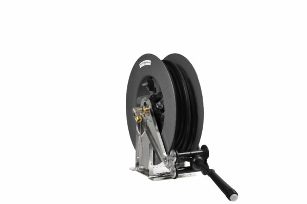 Ebinger Schlauchaufroller OSK 400, mit 18m - 6,4mm Gummi-Synthetikschlauch, 3.404.502