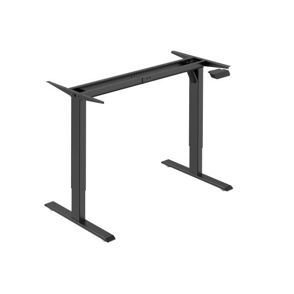 Bisley Gestell für elektrisch höhenverstellbaren Schreibtisch, 2 Säulen rechteckig, Maße Säule 45 x 75 / 50 x 80 mm, EST08G333