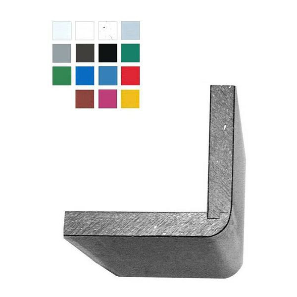 Stein HGS Eckverbindung für Wandschutz -Defend 250-, 30 mm, Profil J, minzgrün (ähnlich RAL 6029), Sacklochbohrungen inkl. Verschlußstopfen (unsichtbar), 14573-j0403