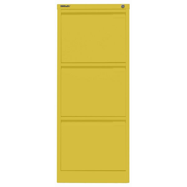 Bisley Hängeregistraturschrank, einbahnig, 3 HR-Schubladen, 677 tickleweed, 3633677