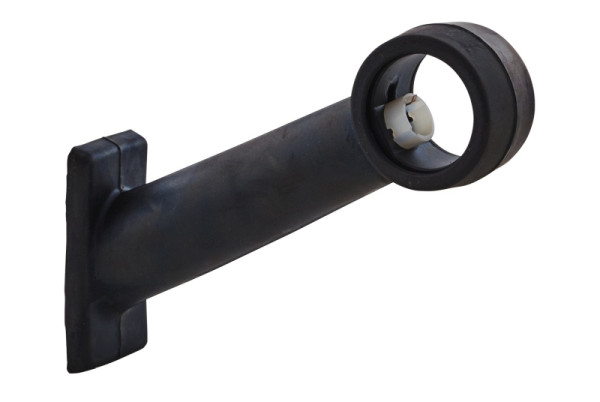 HELLA Umrissleuchte, Halogen, 12/24V, ADR/GGVS/ECE, Lichtscheibenfarbe: milchweiß/rot, Kabel: 150mm, seitlicher Anbau, 2XS 955 232-017