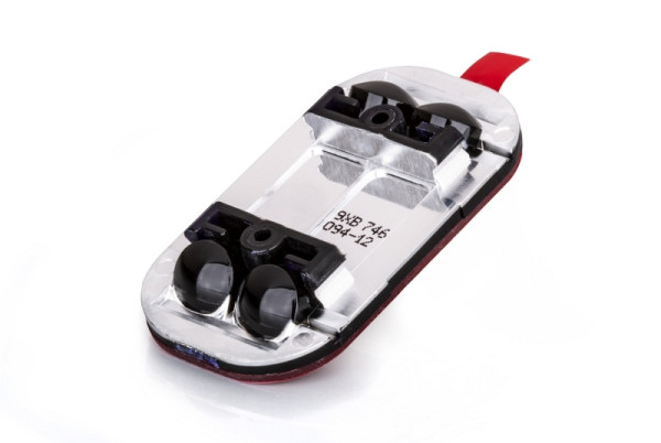 HELLA Optikkörper, Regensensor, geklebt, Hakenbefestigung, mit Regen-/Lichtsensor, 9XB 746 094-127