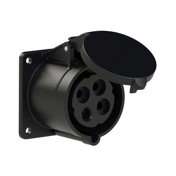 ELSPRO CEE-Einbausteckdose 4polig/32A/500V/7h/gerade, AD5034
