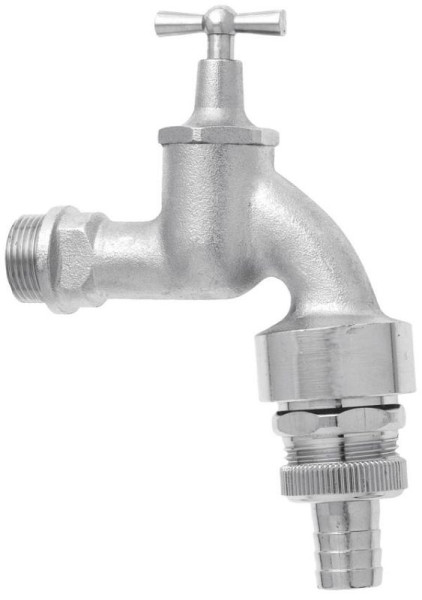 GEKA Wasserhahn, 3/4" MS Cr matt mit Rohrbelüfter, 36.4230
