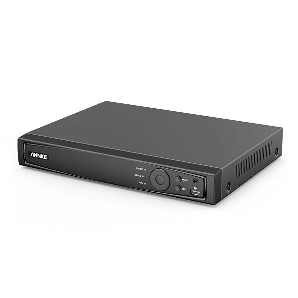 ANNKE N44PAM 12 MP 4 Kanal H.265+POE Netzwerkrekorder mit RTSP- und ONVIF-Unterstptzung, Erkennung von Menschen und Fahrzeugen, a44pa2