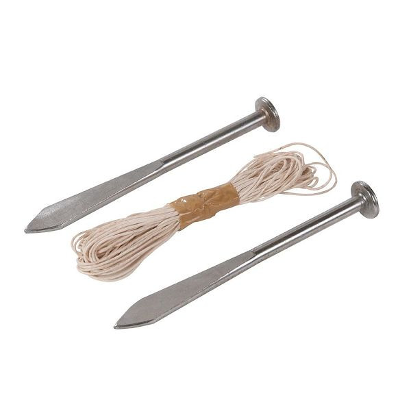 Silverline Geschmiedete Schnurnägel, Doppelpackung, 160 mm, 28299