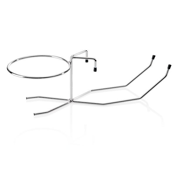 WAS Tischhalterung für Flaschenkühler, Durchmesser 18 cm, verchromt, 1627000