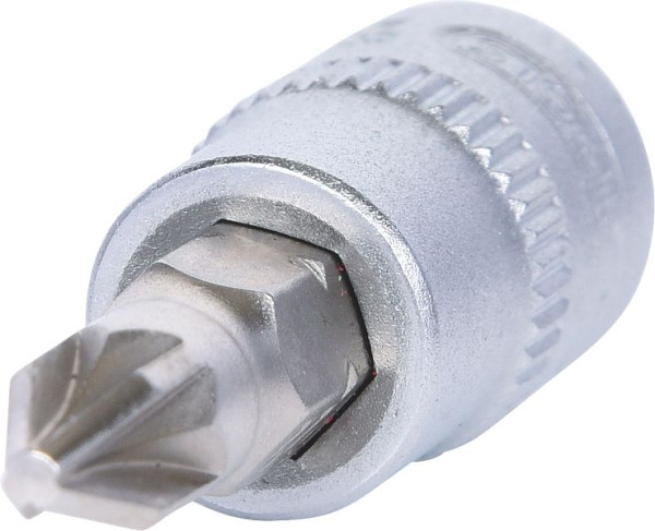 KS Tools 1/4" Bit-Stecknuss, PZ2, 911.1402, 4042146046739