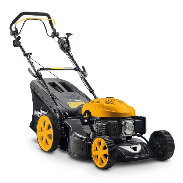 MOWOX 51 cm Rasenmäher mit Aluminiumgehäuse Radantrieb zentrale