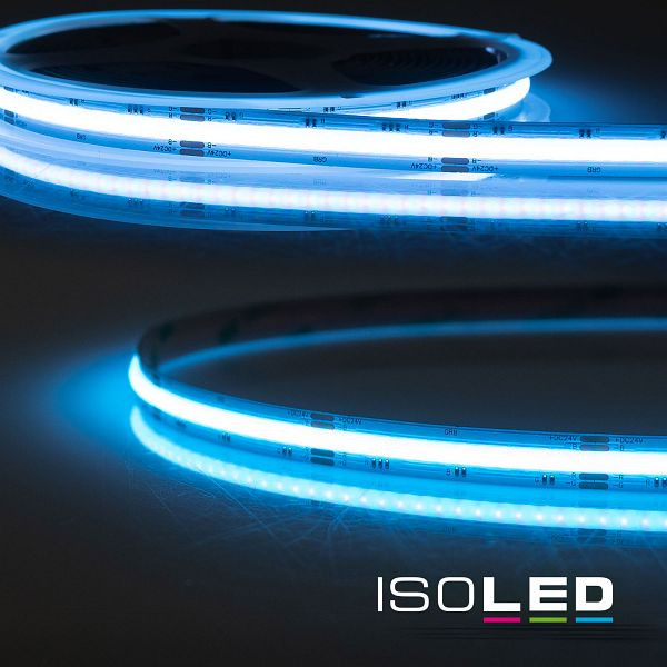 ISOLED LED COB RGB Linear Flexband, 24V DC, 14,4W, IP20, 5m Rolle, 840 LED/m, 115788