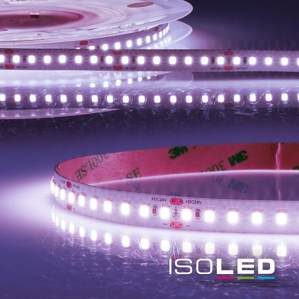 ISOLED LED CRI Food Flexband Vegetable, 24V DC, 14,4W, IP54 Nano beschichtet, 5m Rolle, 140 LED/m, 115068
