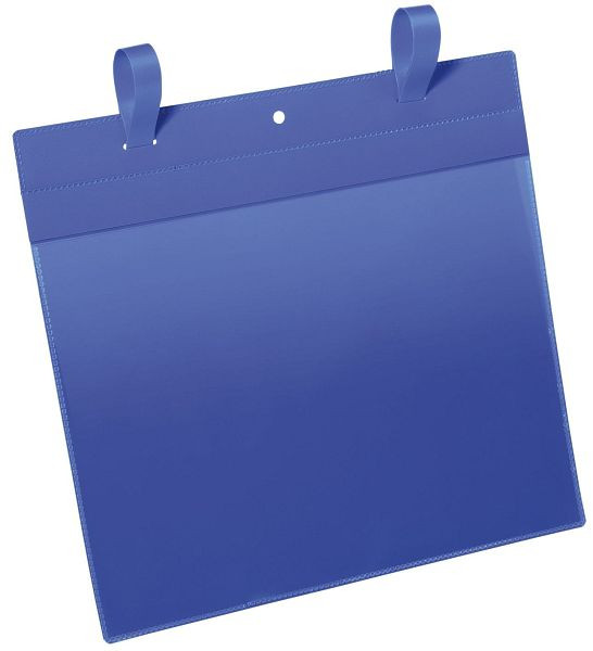 DURABLE Kennzeichnungstasche für Gitterboxen, A4 quer, 50 Stück, 1751 07