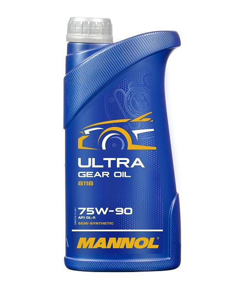 MANNOL 8118 Ultra Ganzjahresgetriebeöl 75W-90 GL-5, VE: 1 l, MN8118-1