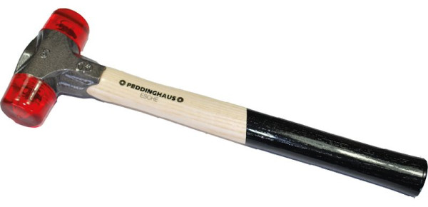 Peddinghaus Plastikhammer 'KH-X' verstärkt - Größe 2 - 27 mm - 300 g - mit Eschenstiel, 5434020027