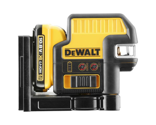 DeWalt 10.8 V 5-Punktlinienlaser, rot, selbstnivellierend, DCE0825D1R-QW