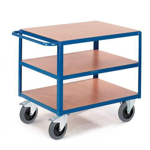Rollcart Tischwagen 3 Ladefläche (1150x700), Tragkraft: 600 kg, 06-7537