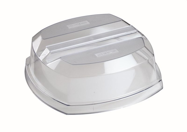 B.PRO Abdeckhaube Röhrenstülpdeckel rund, transparent, aus Kunststoff für SE / SHE / SHV / RE / RHE / SEK 21-26, 146581