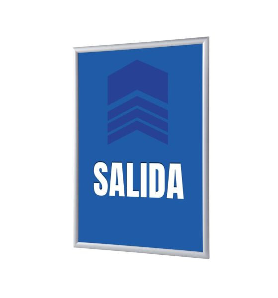 Showdown Displays Klapprahmen A1 Komplettset Ausgang Blau Spanisch, KRA1G25LPPI480