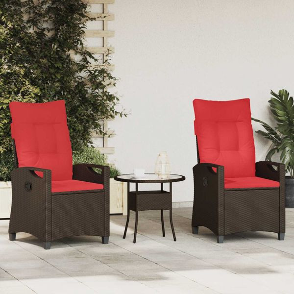 vidaXL Gartenstuhl 56 x 64 x 94 cm Stahl, 42026836