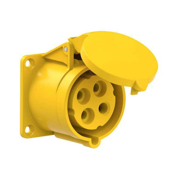 ELSPRO CEE-Einbausteckdose 4 polig/32A/110V/4h/gerade, AD1134