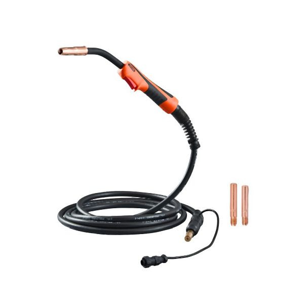 VEVOR 250A MIG-Schweißpistole mit 4,6m Kabel für 0,0889/0,1143cm Schweißdrähte, MIGHQLINCOLN75XT3V7