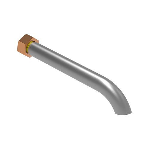 ZANUSSI Fettablauf-Verlängerung, speziell für Sockelinstallation, B x Ø in mm: 400 x 30, 406206209