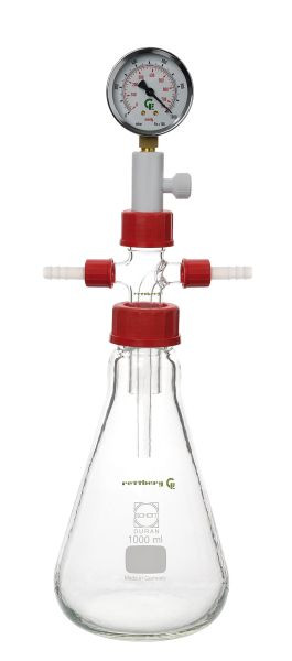 Rettberg Woulff'sche Flasche, 20000 ml, GL 45, Kunststoffüberzug, 127042091