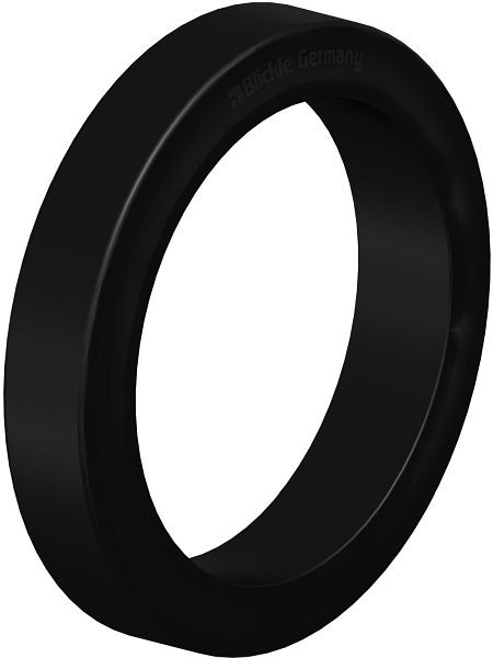 Blickle BEV 400x75/305-ZDG Bandage / Reifen aus Elastik-Vollgummi, Schwarz, 146795