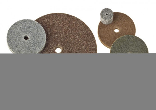 3M Scotch-Brite EXL Verpresste Kompaktscheibe XL-UW, 50,8 mm x 6 mm x 6 mm, 2S FIN, VE: 60 Scheiben, 7000000696