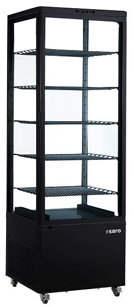 Saro Kühlvitrine LENN, Kunststoff, schwarz, 330-3040, 4017337068791