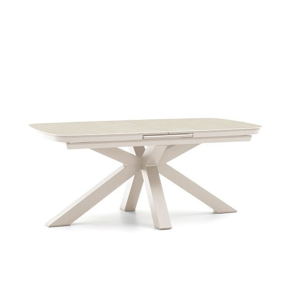 BEST Torino, Ausziehbarer Tisch 180/220x100 cm, Sand, 533639